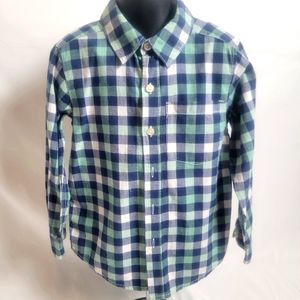 Carter's Plaid button-up shirt